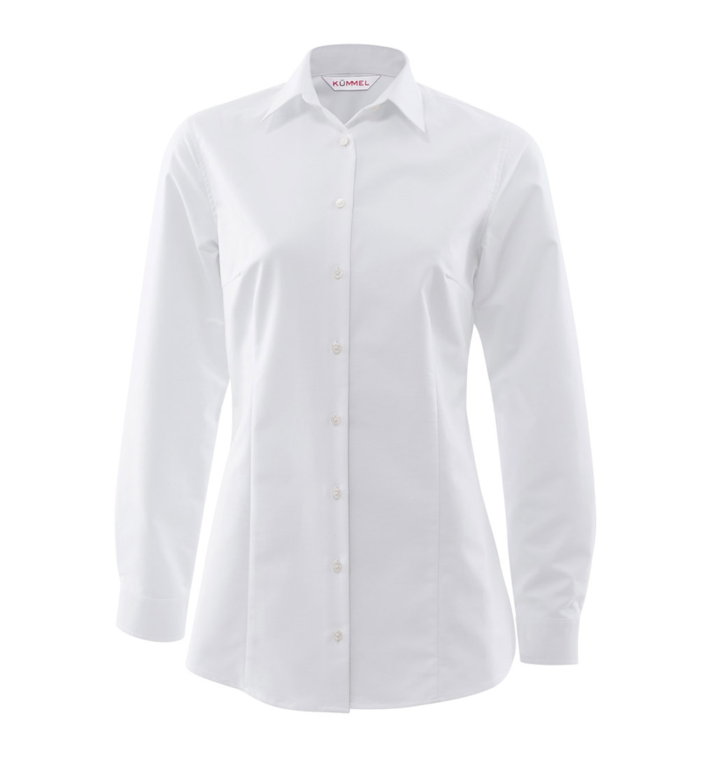 Oxfordbluse, langarm, Mädchen