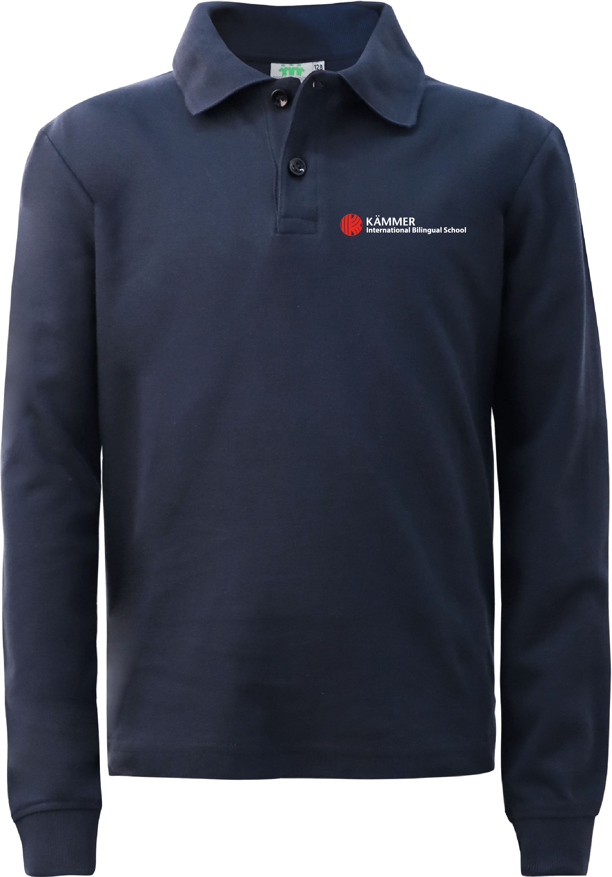 Polohemd, langarm, Unisex