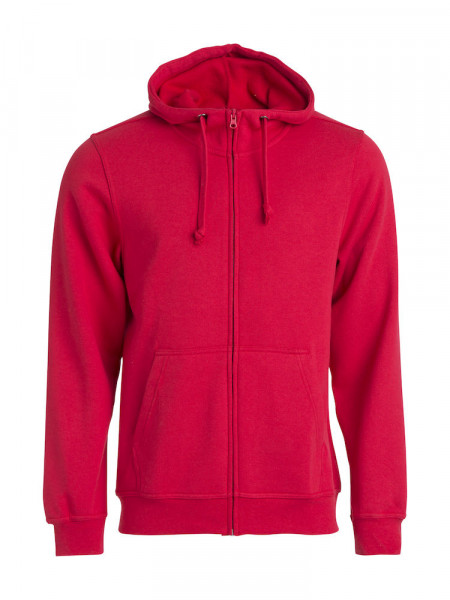 Kapuzensweatjacke, Basic, Unisex
